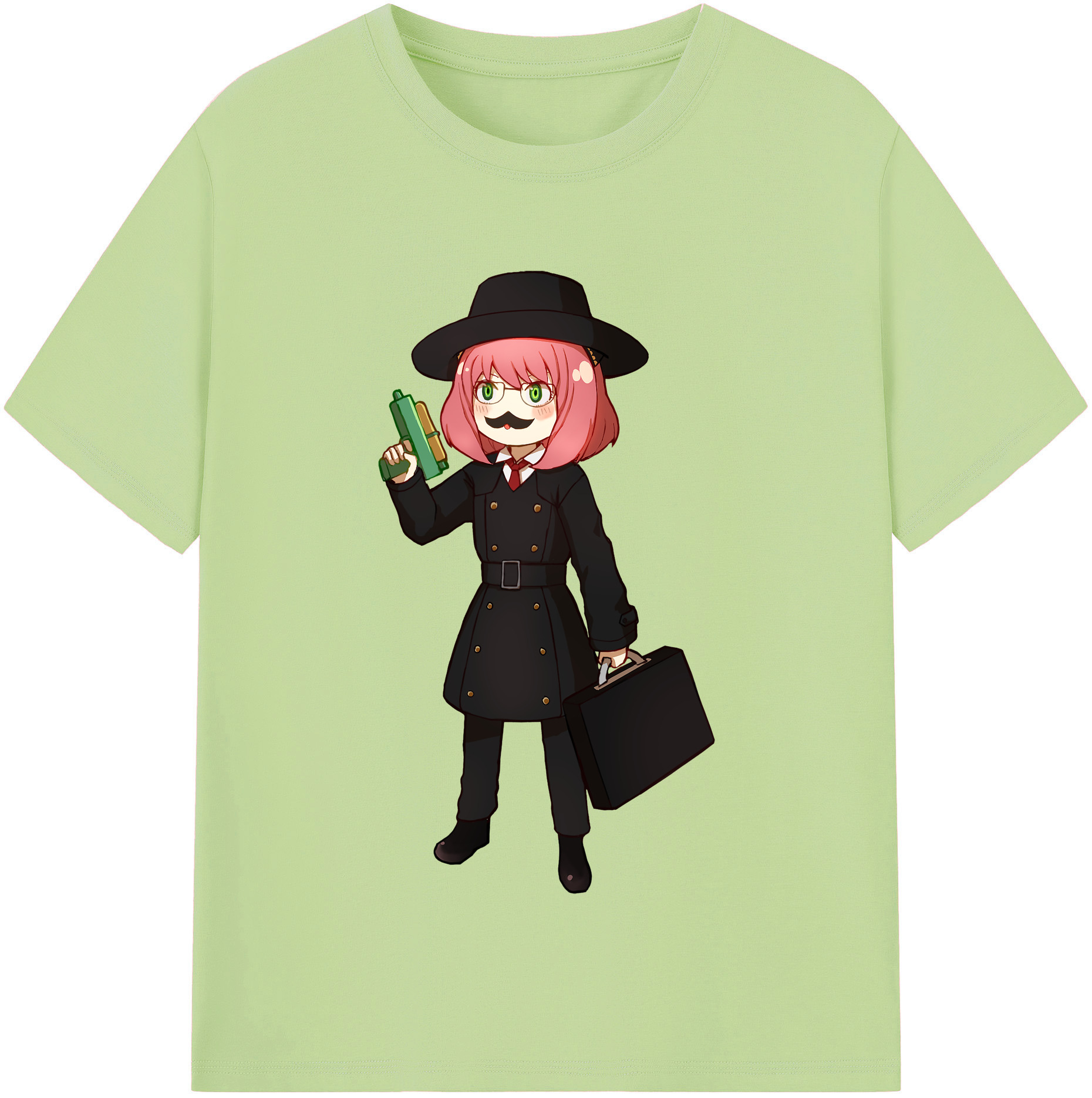 （画像用） SPY×FAMILY间谍家家酒 綿100％半袖Tシャツ（フロントプリント）